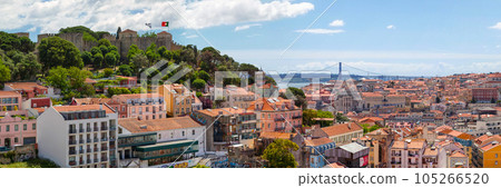 Panoramic view of Lisbon 105266520