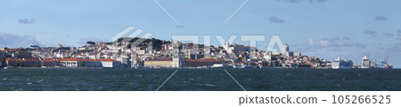 Panoramic view of the city of Lisbon Panoramic view of the city of Lisbon 105266525