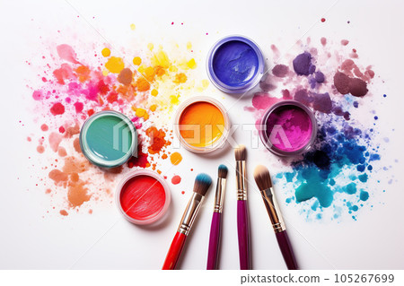Assorted make up in studio 105267699