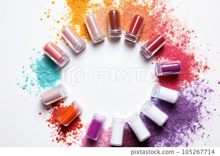 Assorted make up in studio 105267714
