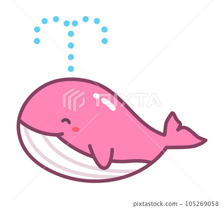 可愛簡單的鯨魚 105269058
