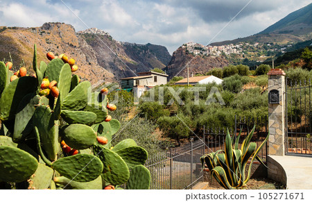 The old village of Maiera, Calabria, Italy in the Pollino massif The old village of Maiera, Calabria, Italy in the Pollino massif 105271671