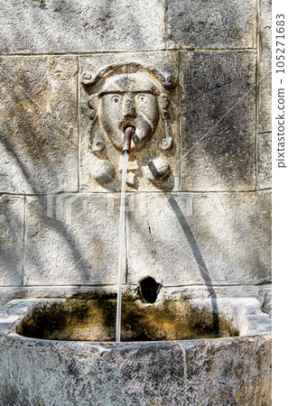 View of the village Civita, District of Cosenza, the Pollino National Park, Calabria, Italy, Europe View of the village Civita, District of Cosenza, the Pollino National Park, Calabria, Italy, Europe 105271683