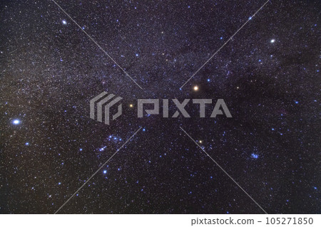秋季星空獵戶座和冬季三角 秋季星空獵戶座和冬季三角 105271850