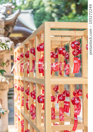 Edo wind chimes from Hisaizu Shrine, Saitama Prefecture, Iwatsuki City 105272249