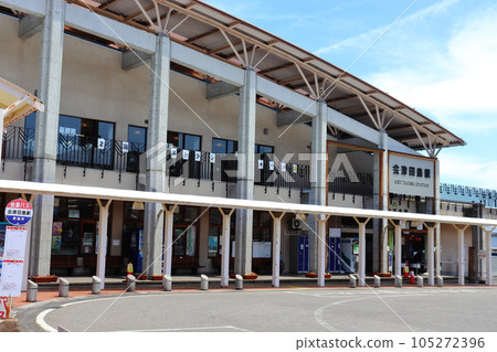 南會津中央車站 會津鐵道會津田島站前的風景 105272396