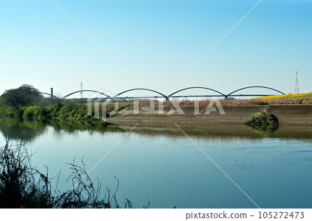 New Mikuni Bridge seen from Mikuni Bridge New Mikuni Bridge seen from Mikuni Bridge 105272473