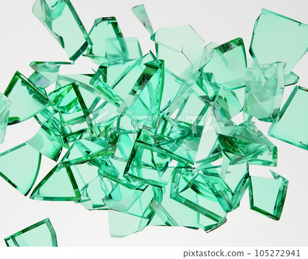 broken glass background 105272941