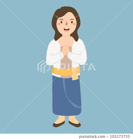 hand drawn happy galungan illustration hand drawn happy galungan illustration 105273735