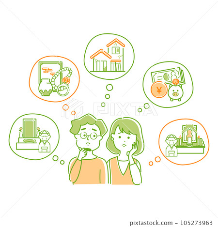 Child generation couple preparing for parents Child generation couple preparing for parents 105273963