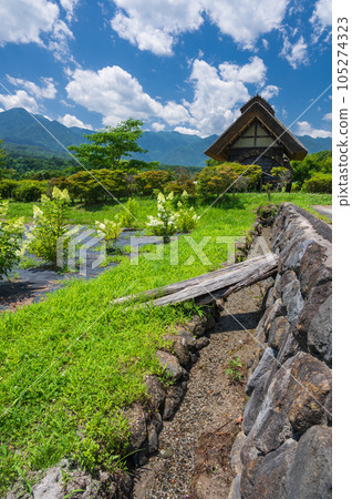 水社之裡公園 有水磨的風景 日本原創風景 105274323