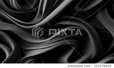 Generative AI, Tech Tones - An Abstract Black and Gray Pattern 105276626