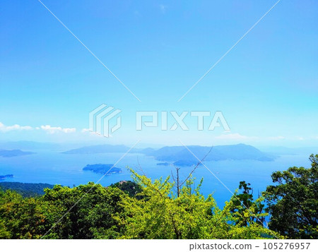 Miyajima Scenery from the summit of Mt. Misen 2 Miyajima Scenery from the summit of Mt. Misen 2 105276957