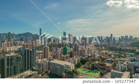 July 22 2023 Kowloon City District, a diverse and vibrant district in Hong Kong, 105277347