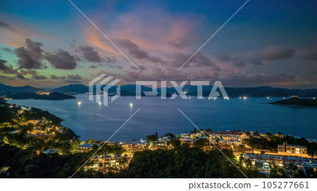 July 23 2023 the landscape of Port Shelter, hong kong July 23 2023 the landscape of Port Shelter, hong kong 105277661