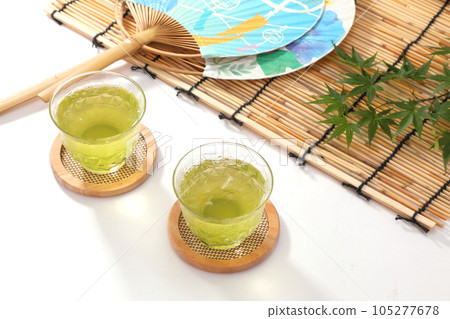 綠茶夏季形象 105277678