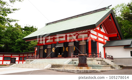 小樽市住吉神社參拜殿 105278014