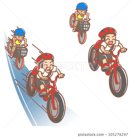 男孩騎自行車套裝 男孩騎自行車套裝 105278297