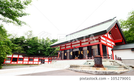 Otaru City Sumiyoshi Shrine Worship Hall Otaru City Sumiyoshi Shrine Worship Hall 105279001