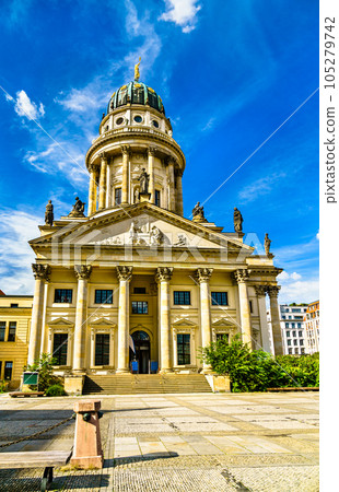French Cathedral of Friedrichstadt in Berlin, Germany French Cathedral of Friedrichstadt in Berlin, Germany 105279742