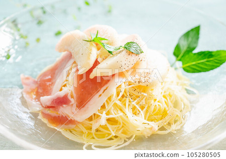 cold peach pasta cold peach pasta 105280505