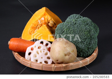 Vegetable in a monkey 105280583