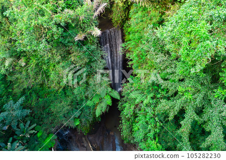 Goa Raja waterfall located at Bangli Regency in bali, indonesia 105282230