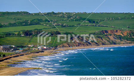 Yaverland and Bembridge Down on The Isle of Wight 105282372