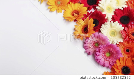 AI art gerbera frame AI art gerbera frame 105282552