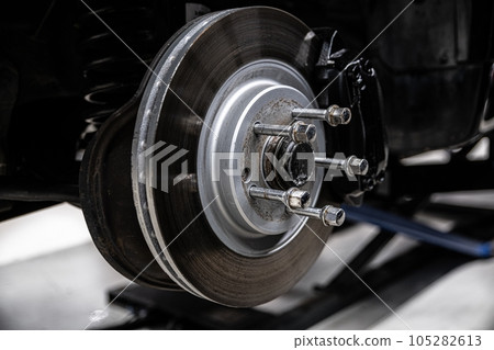 Brake system of a modern car Brake system of a modern car 105282613