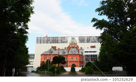 Former Hokkaido Government Office Building Under restoration Former Hokkaido Government Office Building Under restoration 105282629