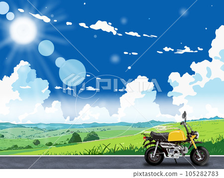 草地上的自行車 草地上的自行車 105282783