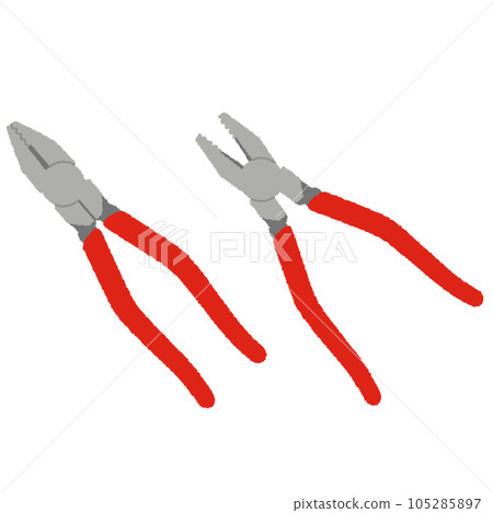Illustration of pliers 105285897