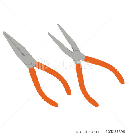 Illustration of radio pliers 105285898