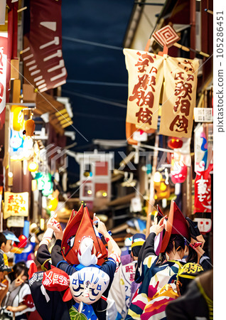 AI image summer festival 105286451