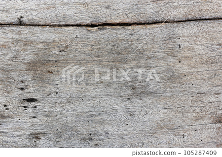 Old vintage dirty cracked wood surface  texture background 105287409