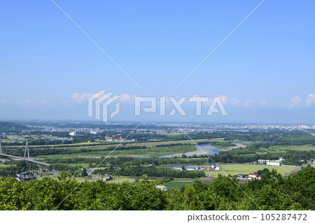 View of the Tokachi Plain from the Tokachigaoka Observatory 105287472