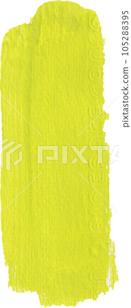 Cyber lime abstract brush watercolor element png 105288395