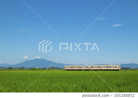 夏季關東鐵道Kiha 310 筑波山背面 105288852