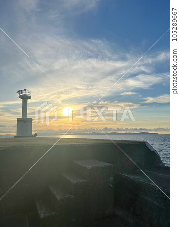 landscape with lighthouse landscape with lighthouse 105289667