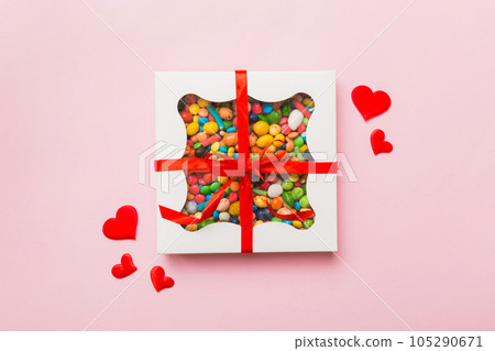 Valentine day composition 105290671
