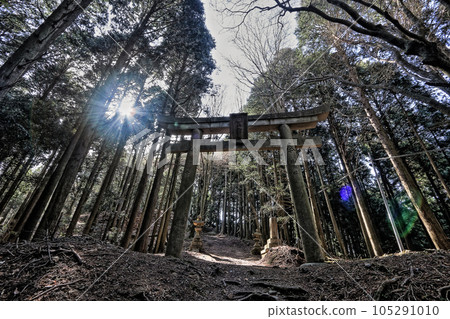 妙見山鳥居、鼻子 105291010