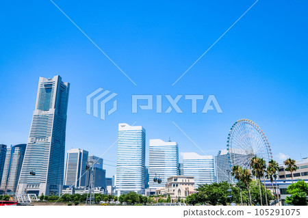Cityscape of Minato Mirai, Yokohama City, Kanagawa Prefecture Cityscape of Minato Mirai, Yokohama City, Kanagawa Prefecture 105291075