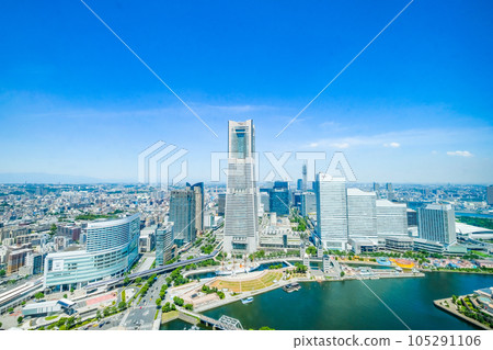 Cityscape of Minato Mirai, Yokohama City, Kanagawa Prefecture Cityscape of Minato Mirai, Yokohama City, Kanagawa Prefecture 105291106