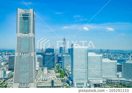 Cityscape of Minato Mirai, Yokohama City, Kanagawa Prefecture 105291133