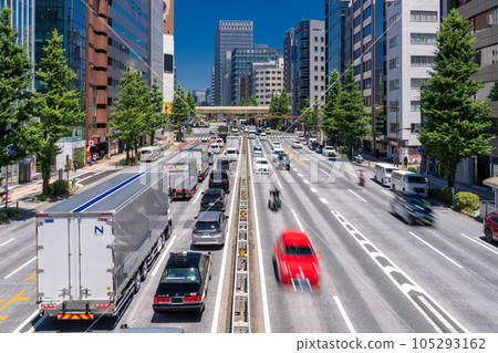 《Tokyo》Tokyo transportation image・Showa-dori 105293162
