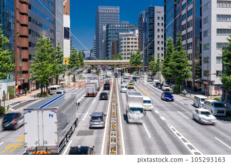 《Tokyo》Tokyo transportation image・Showa-dori 《Tokyo》Tokyo transportation image・Showa-dori 105293163