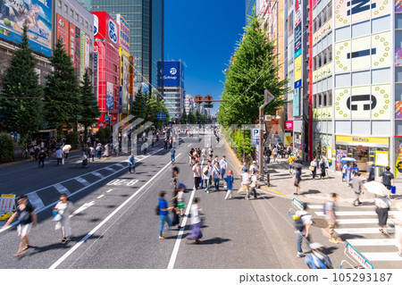 《Tokyo》Pedestrian Heaven in Akihabara Electric Town 105293187