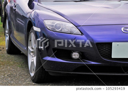 Car image Mazda RX-8 front mask Car image Mazda RX-8 front mask 105293419