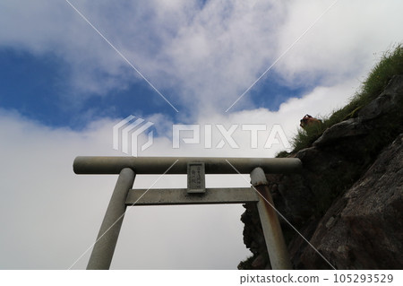 Okunoin of Tanigawadake in Gunma Prefecture in July 2023 105293529